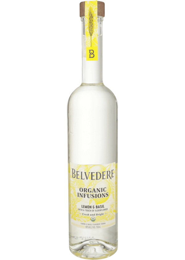 Belvedere Organic Infusions Lemon & Basil Vodka