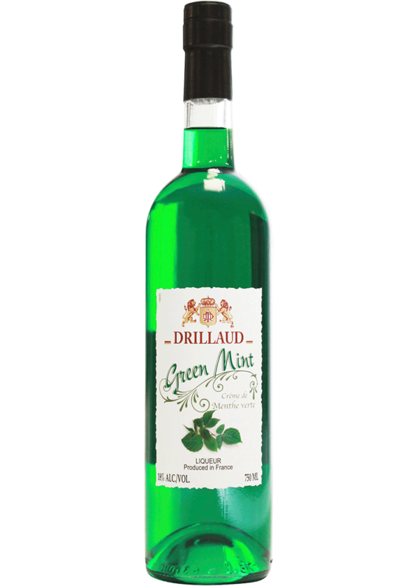 Drillaud Creme de Menthe Green Liqueur