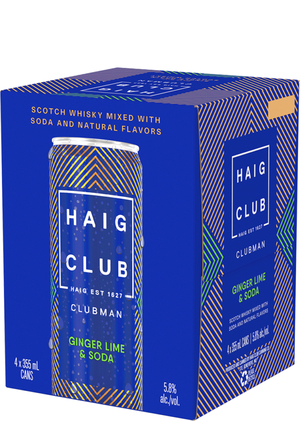 Haig Club Clubman Ginger Lime and Soda