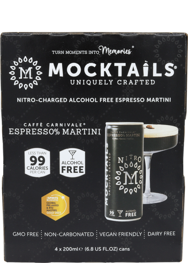 Mocktails Non-Alcoholic Nitro Espresso Martini - Image 2