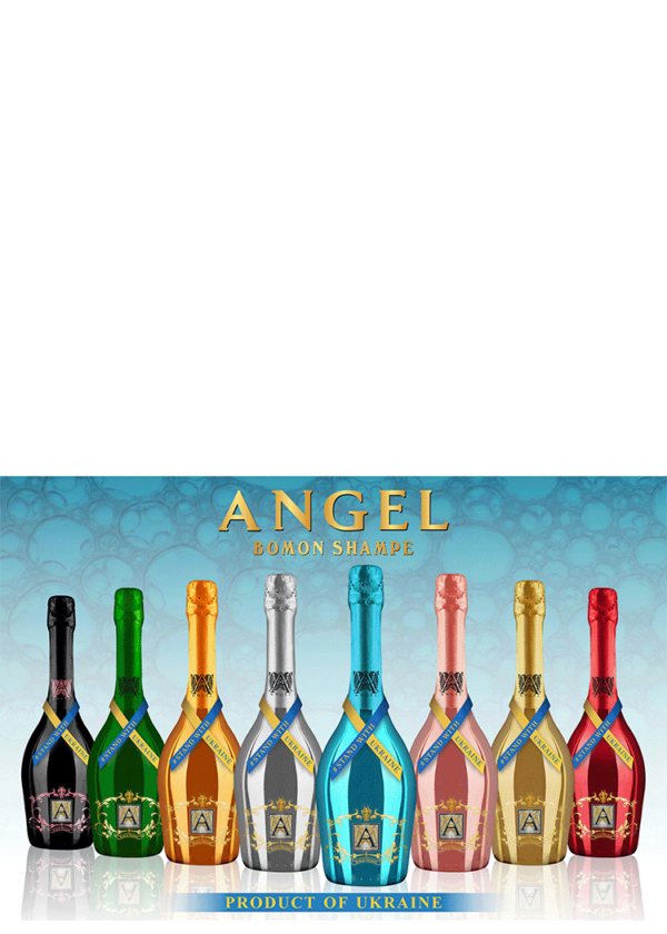 Bomon Shampe Angel White Extra Brut Sparkling Wine - Image 2