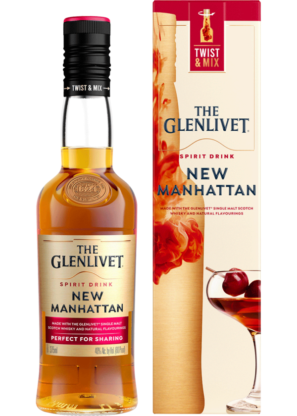 Glenlivet Twist & Mix Cocktails New Manhattan