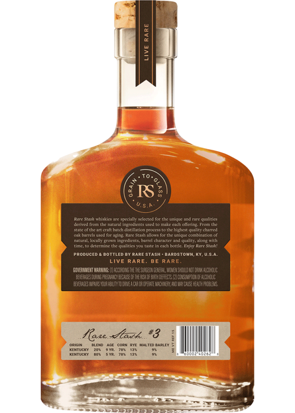 Rare Stash 95 Rye Whiskey - Image 2