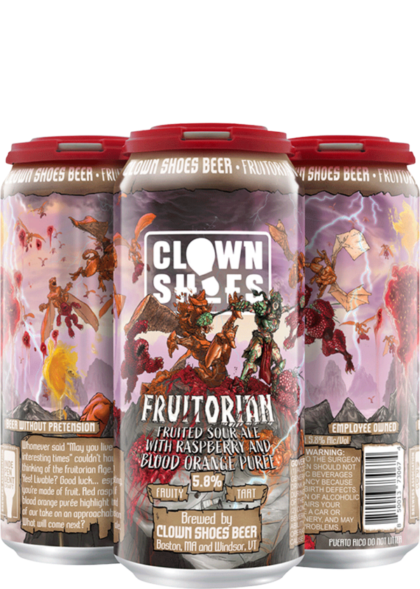 Clown Shoes Fruitorian Fruited Sour Ale