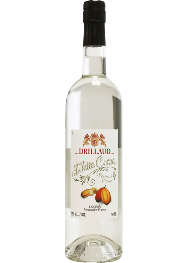 Drillaud Creme de Cacao Blanc Chocolate Liqueur