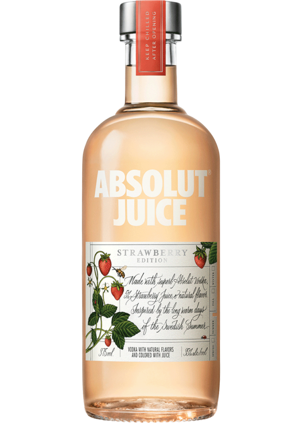 Absolut Juice Strawberry Vodka