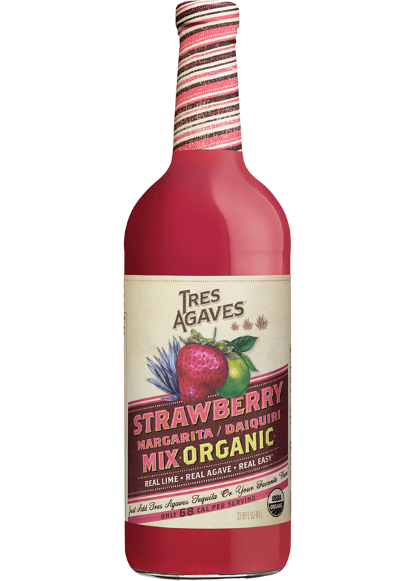 Tres Agaves Strawberry Margarita Mix