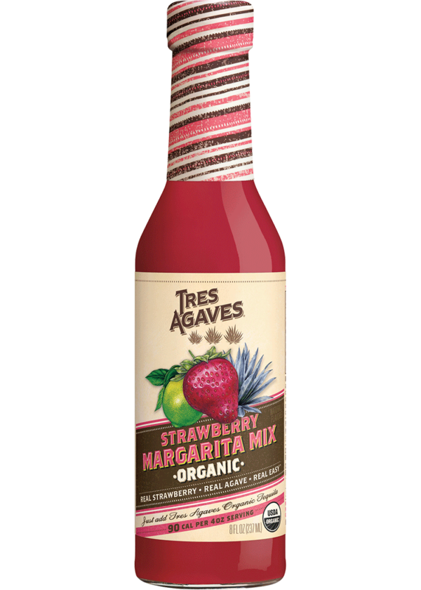 Tres Agaves Strawberry Margarita Mix