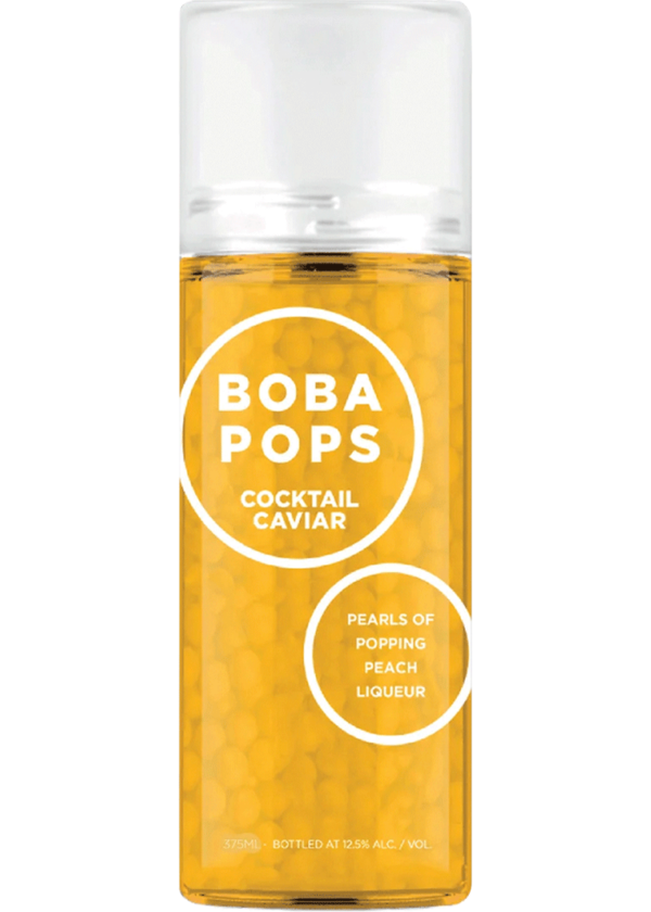 Boba Pops Cocktail Caviar Peach