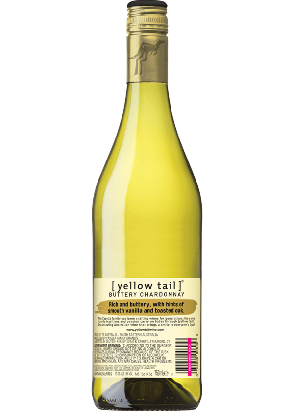 Yellow Tail Buttery Chardonnay - Image 2