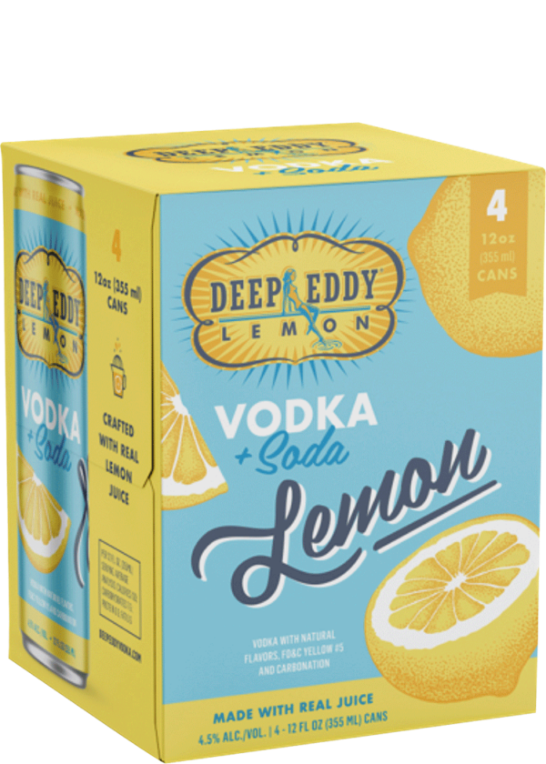 Deep Eddy Lemon Vodka Soda