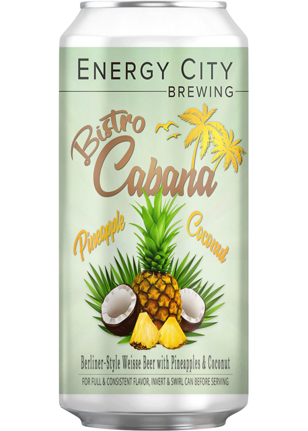 Energy City Bistro Cabana Pineapple Coconut