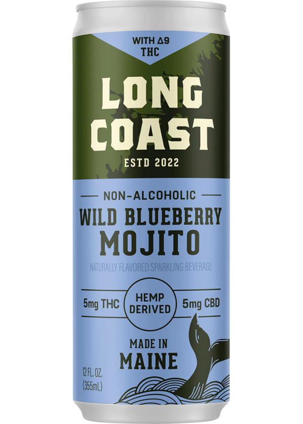 Long Coast THC 5mg Wild Blueberry Mojito