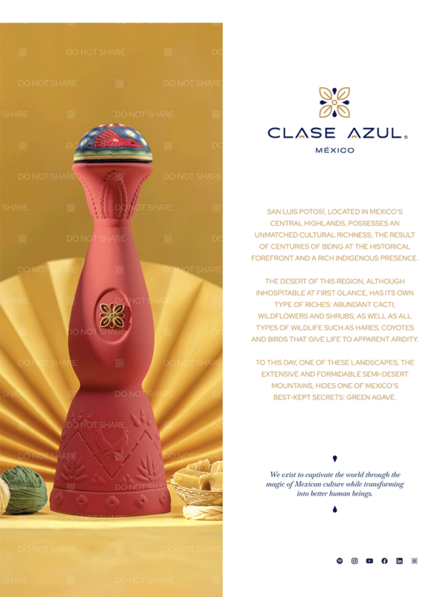 Clase Azul Mezcal San Luis Potosi - Image 2