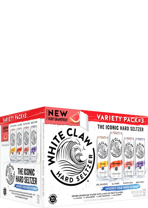 White Claw Hard Seltzer Variety #3