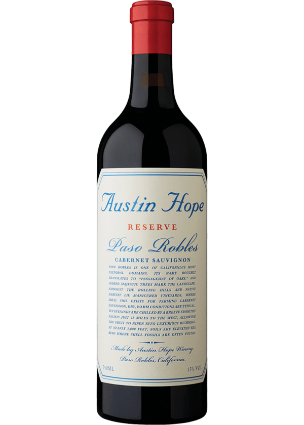 Austin Hope Cabernet Reserve, 2021