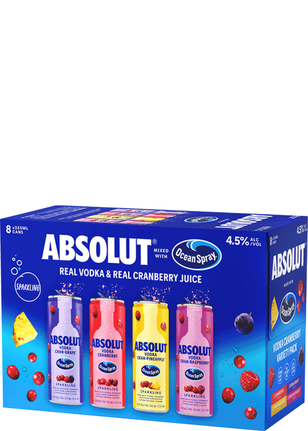 Absolut Ocean Spray Variety