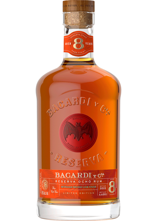 Bacardi Reserva Ocho Sevillian Orange Cask Rum