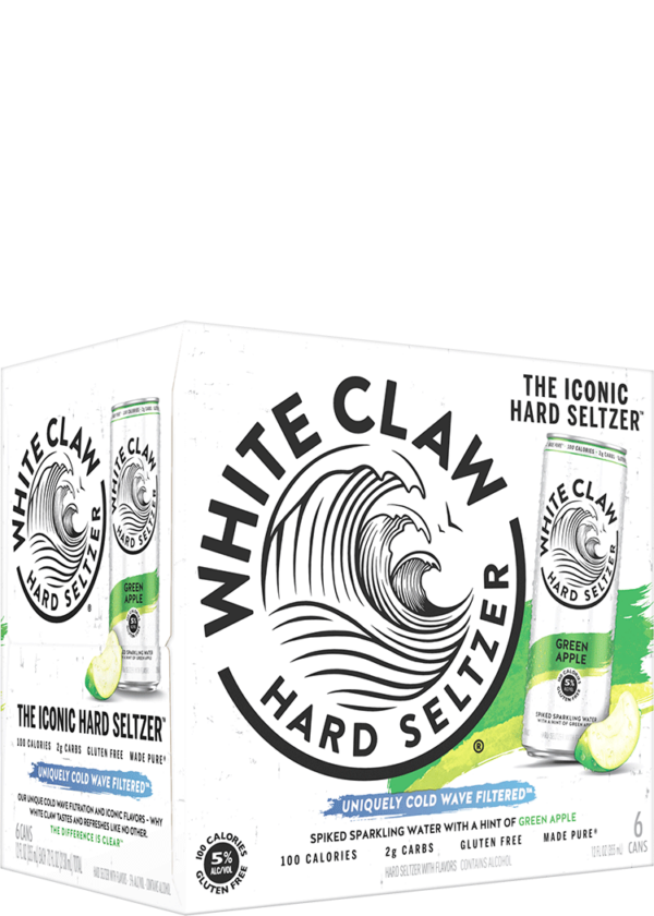 White Claw Hard Seltzer Green Apple