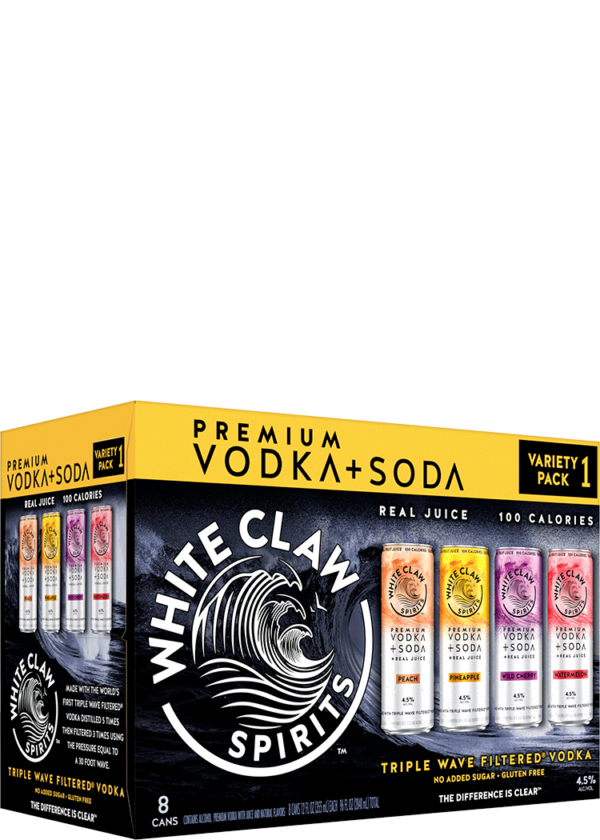 White Claw Vodka Soda Variety