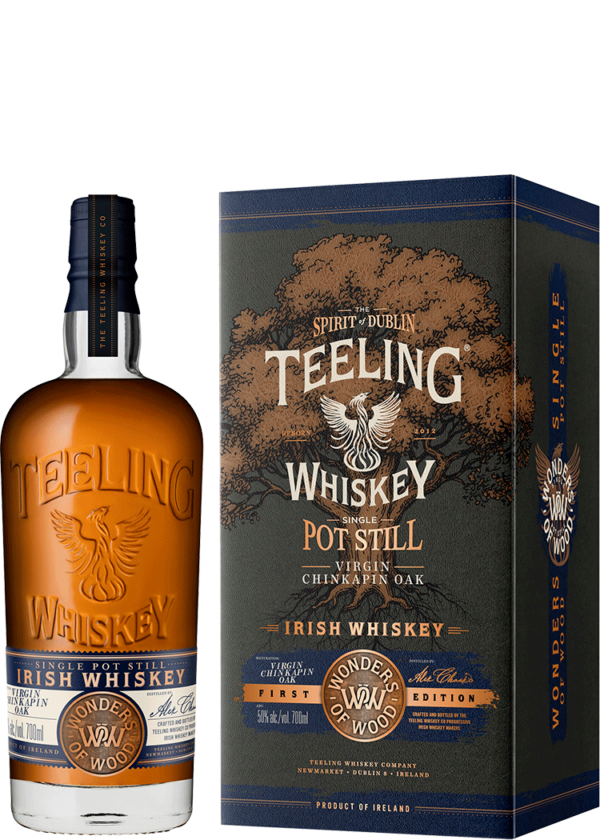 Teeling Wonders of Wood Single Pot Still Chinkapin Oak Whiskey