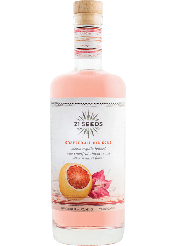 21 Seeds Grapefruit Hibiscus Tequila