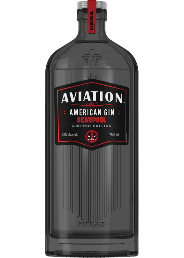 Aviation American Gin Deadpool Edition