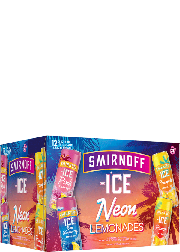 Smirnoff Ice Neon Hard Lemonades