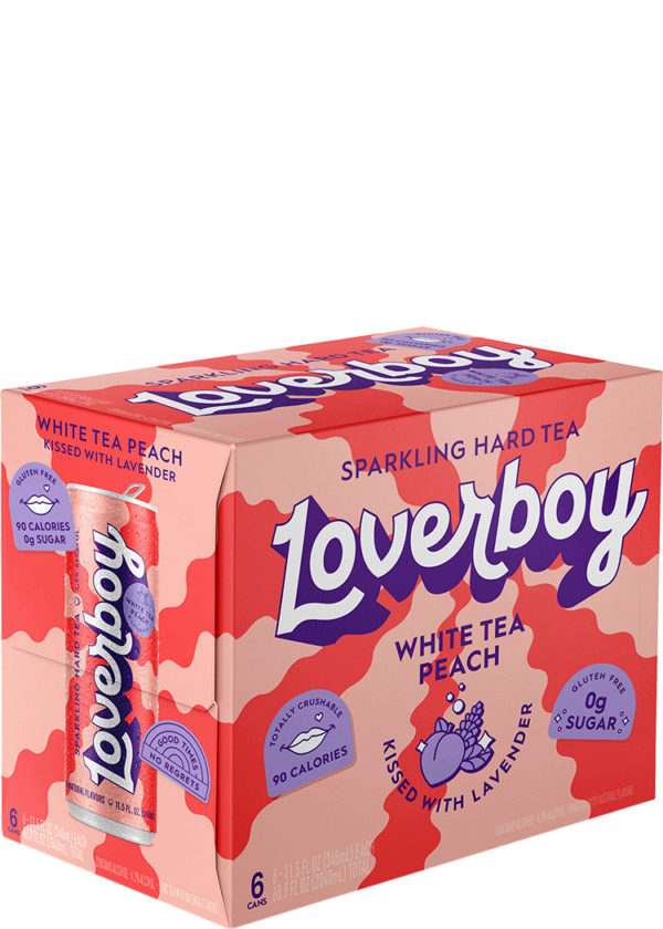 LoverBoy White Tea Peach - Hard Tea