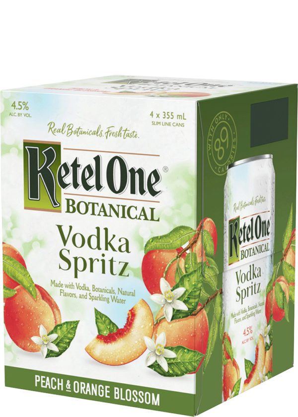 Ketel One Botanical Vodka Spritz Peach & Orange Blossom