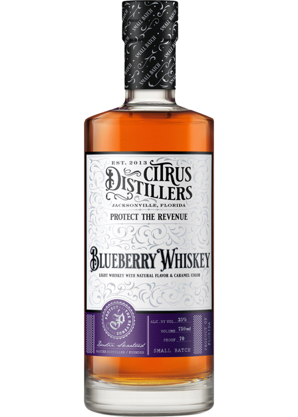 CITRUS DISTILLERS BLUEBERRY WHISKEY