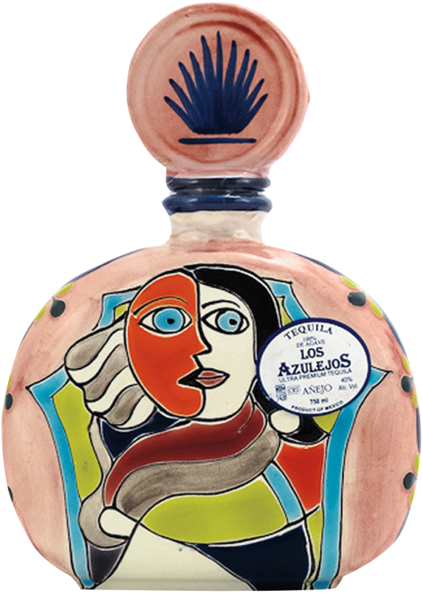 Azulejos Anejo Picasso Bottle Tequila