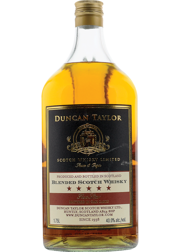 Duncan Taylor Five Star Blended Scotch Whisky